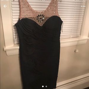 Navy blue dress